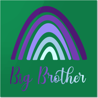 big brother (purples) Posters and Art